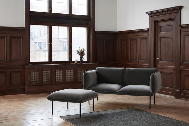 Rombo tæppe grå, 170x240 cm Woud