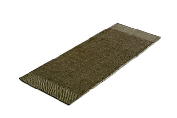Rombo tæppe mosgrøn - 75x200 cm - Woud