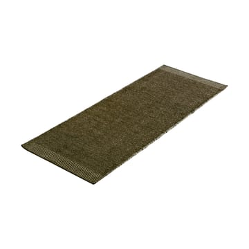 Rombo tæppe mosgrøn - 75x200 cm - Woud