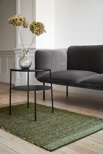 Rombo tæppe mosgrøn - 90x140 cm - Woud
