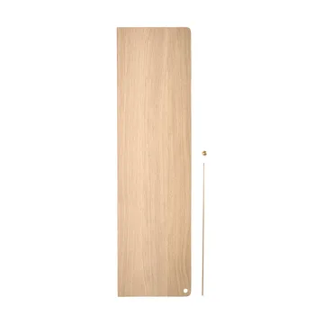 Stedge Add-on hylde - Hvidpigmenteret eg-messing - Woud