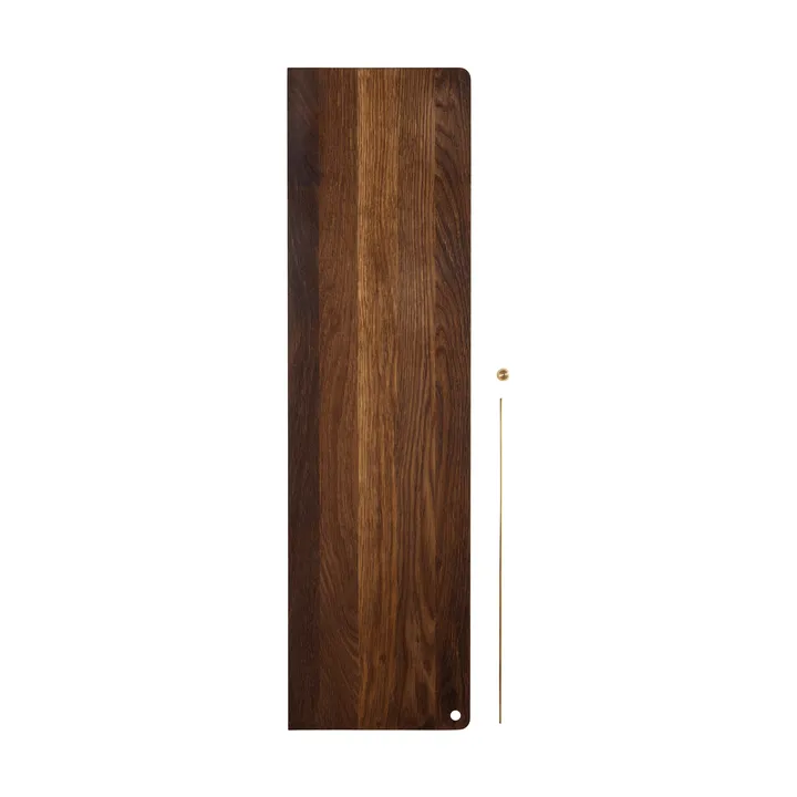 Stedge Add-on hylde - Røget eg-messing - Woud