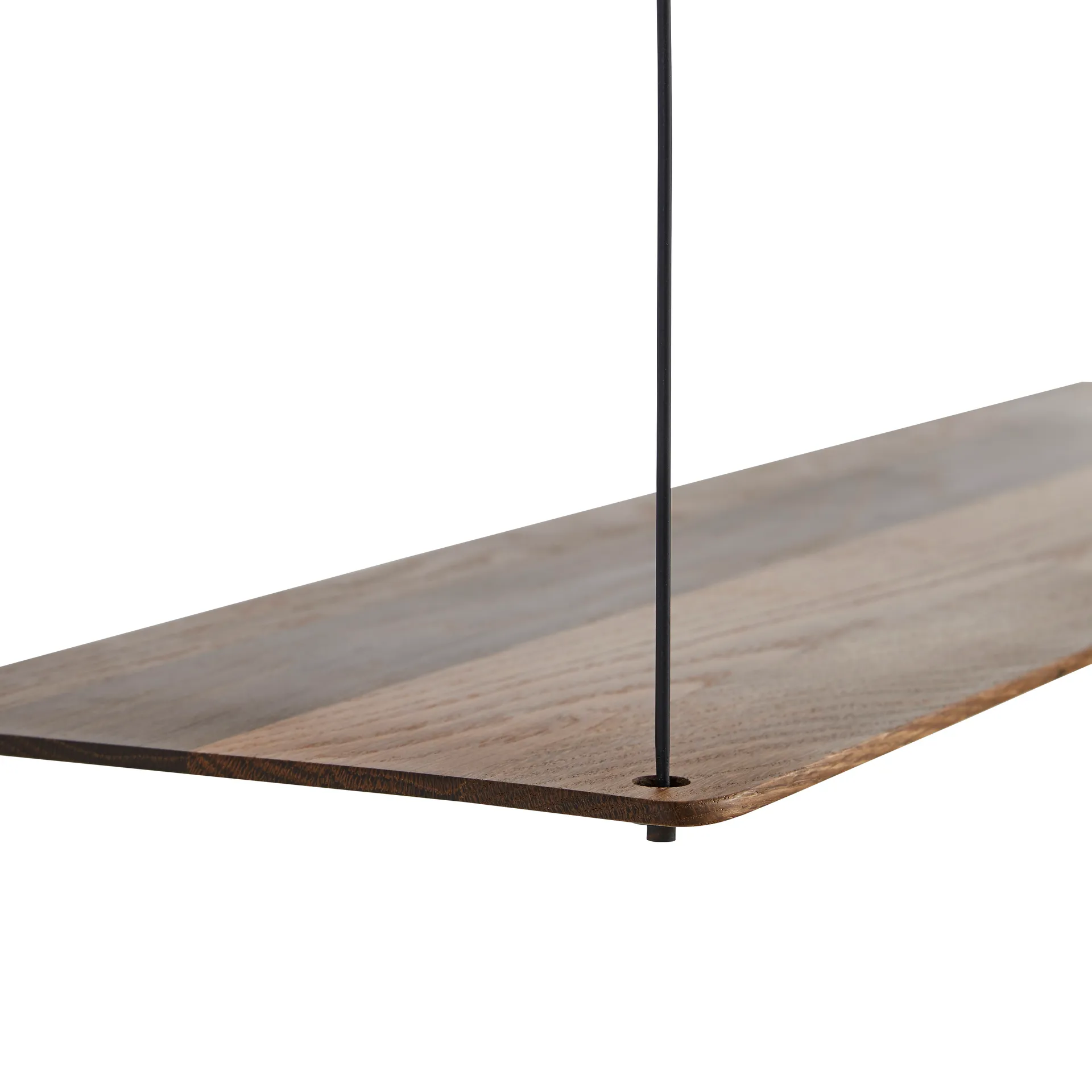 Stedge hylde, Røget eg, 80 cm Woud