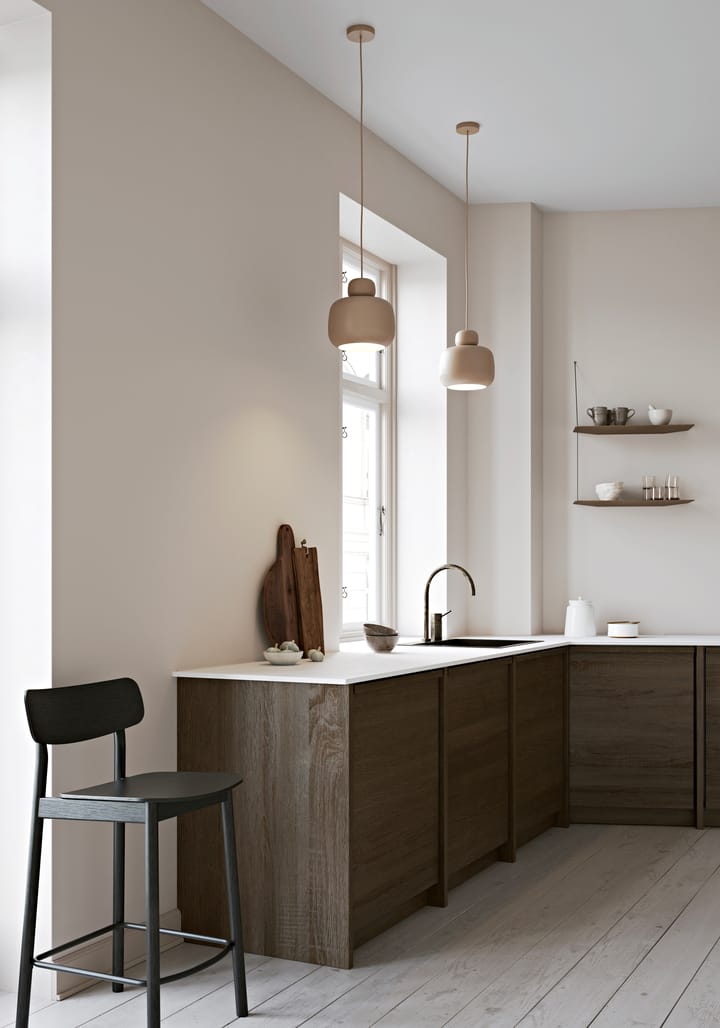Stone loftslampe large, Beige Woud