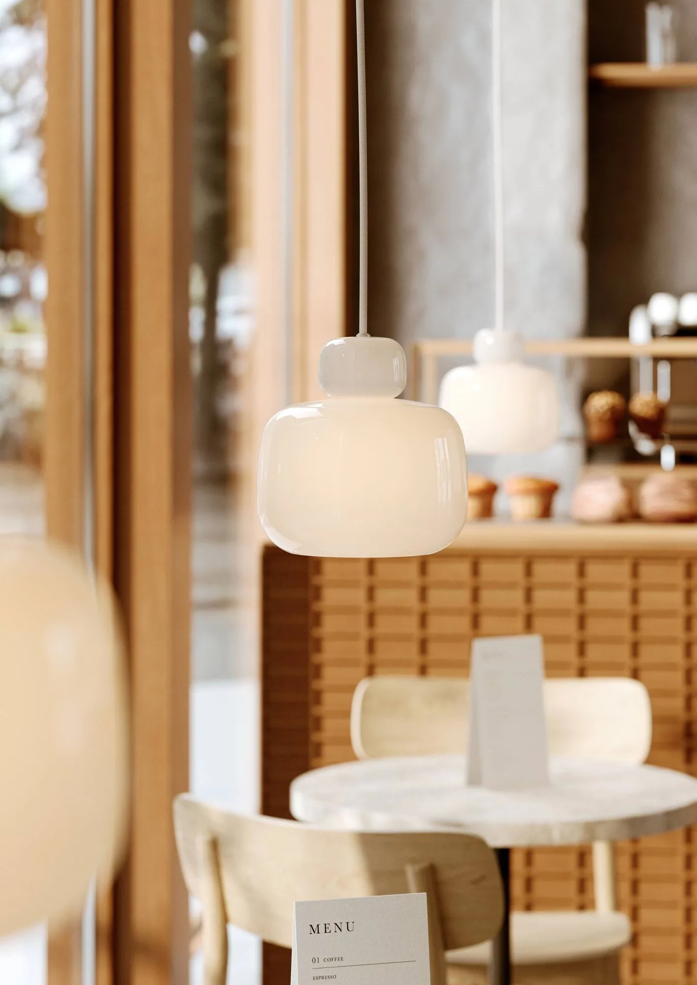 Stone loftslampe small, Lille Woud