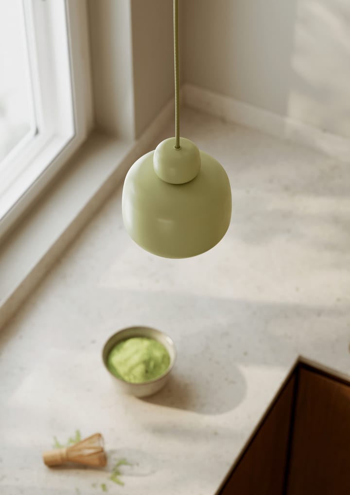 Stone loftslampe small, Matcha green Woud