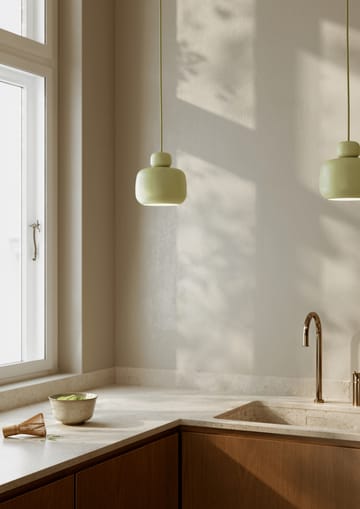 Stone loftslampe small - Matcha green - Woud
