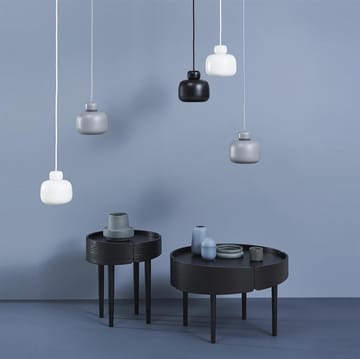 Stone loftslampe small - sort - Woud
