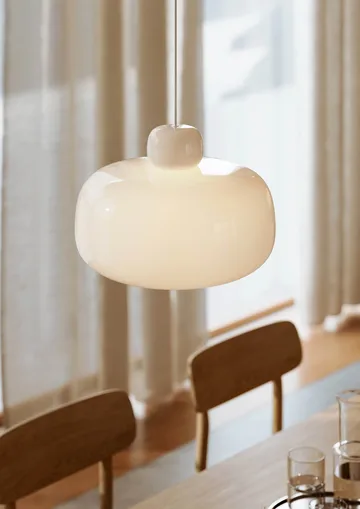 Stone loftslampe small - Stor, oval - Woud