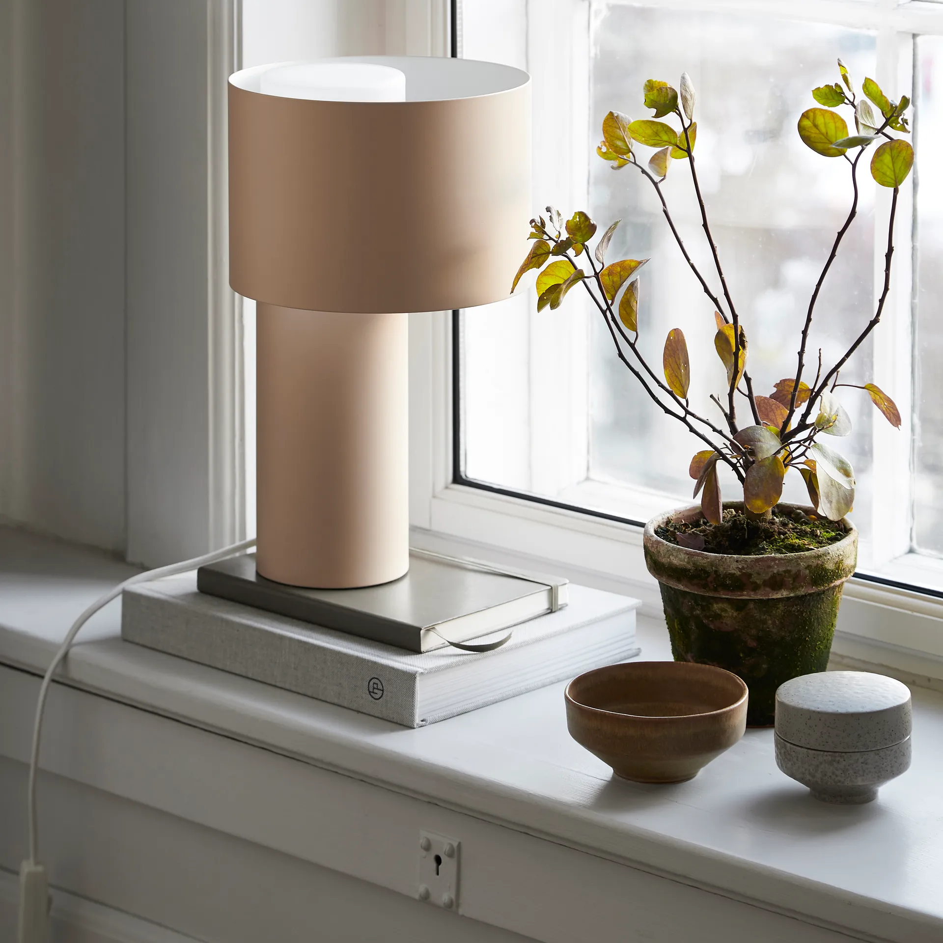 Tangent bordlampe, sand Woud