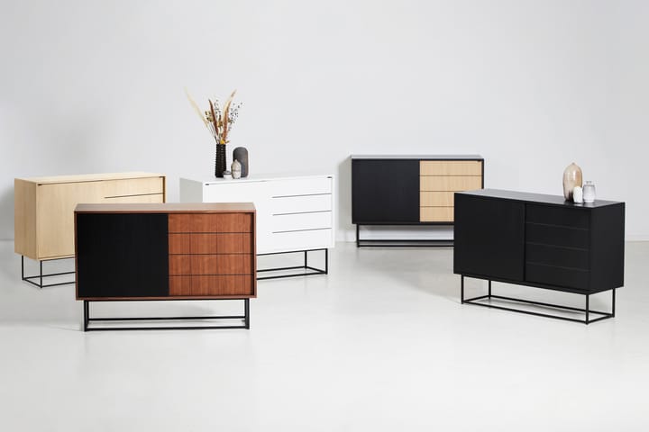 Virka sideboard, højt 120 cm, Eg Woud