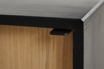 Virka sideboard, højt 120 cm - Sort/Eg - Woud