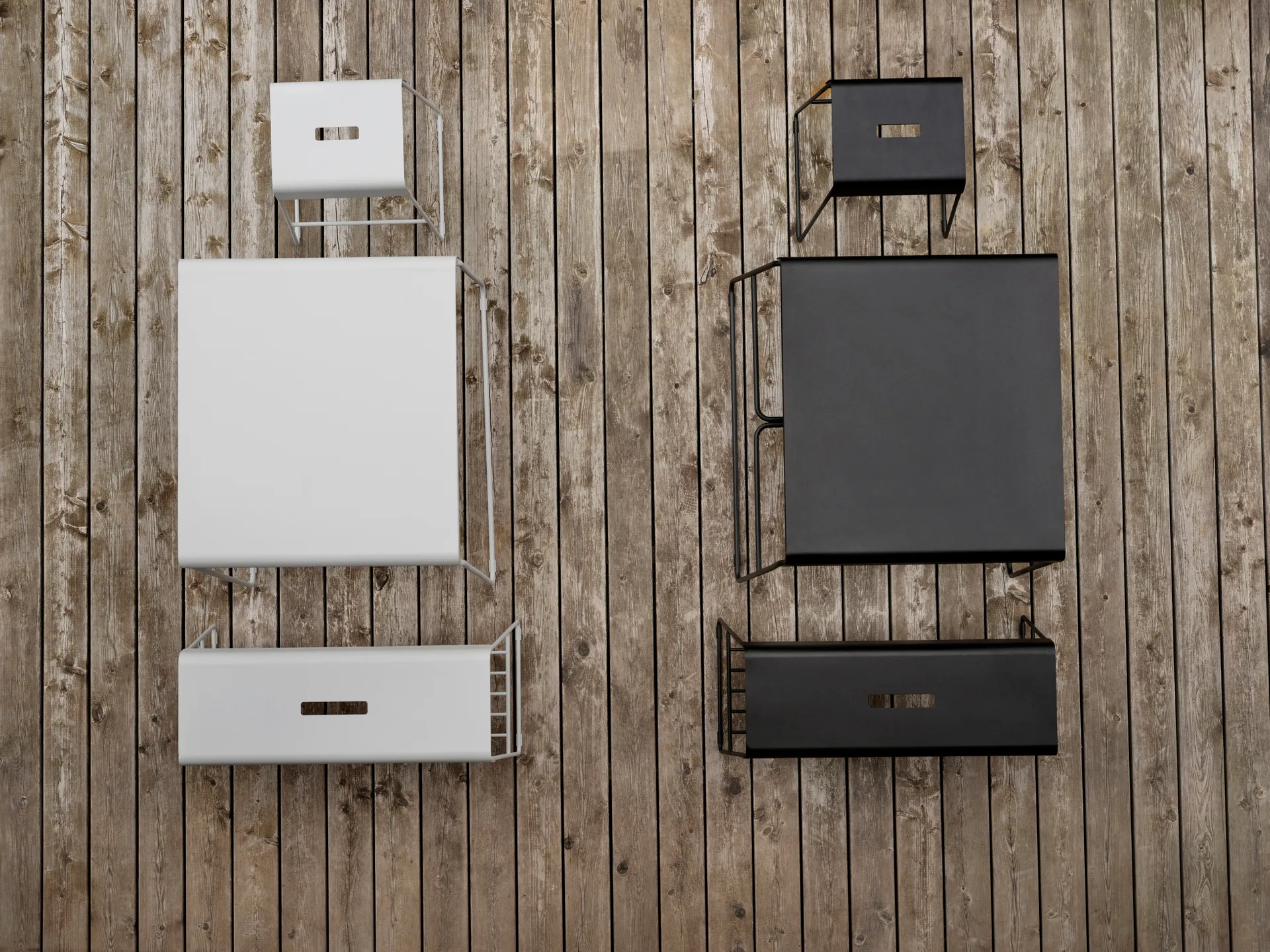 A-cafébord outdoor bord, Soft Grey Zone Denmark