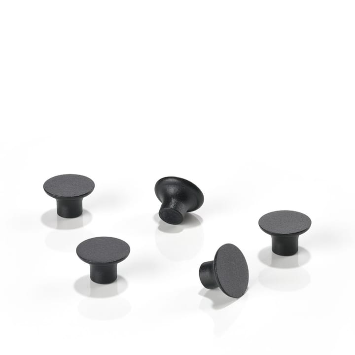 A-Magnet magnet - black, 5-pak - Zone Denmark