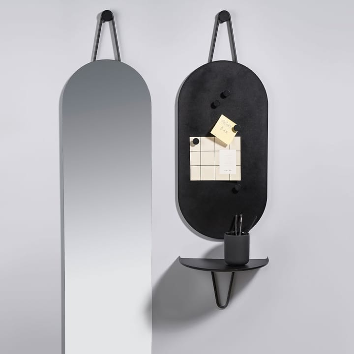 A-Wall Mirror spejl - black, small - Zone Denmark