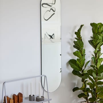 A-Wall Mirror spejl - black, small - Zone Denmark