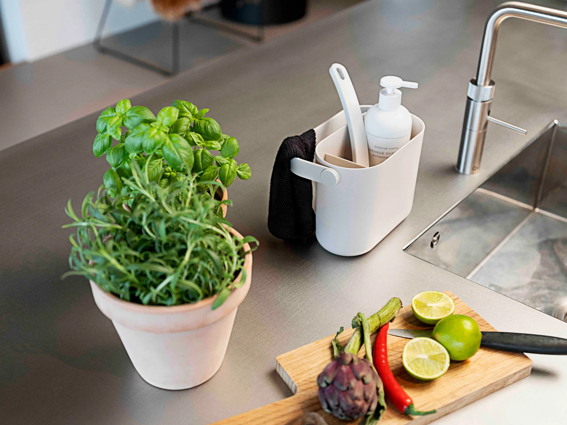 Circular opvaskesæt 3 dele, Warm grey Zone Denmark