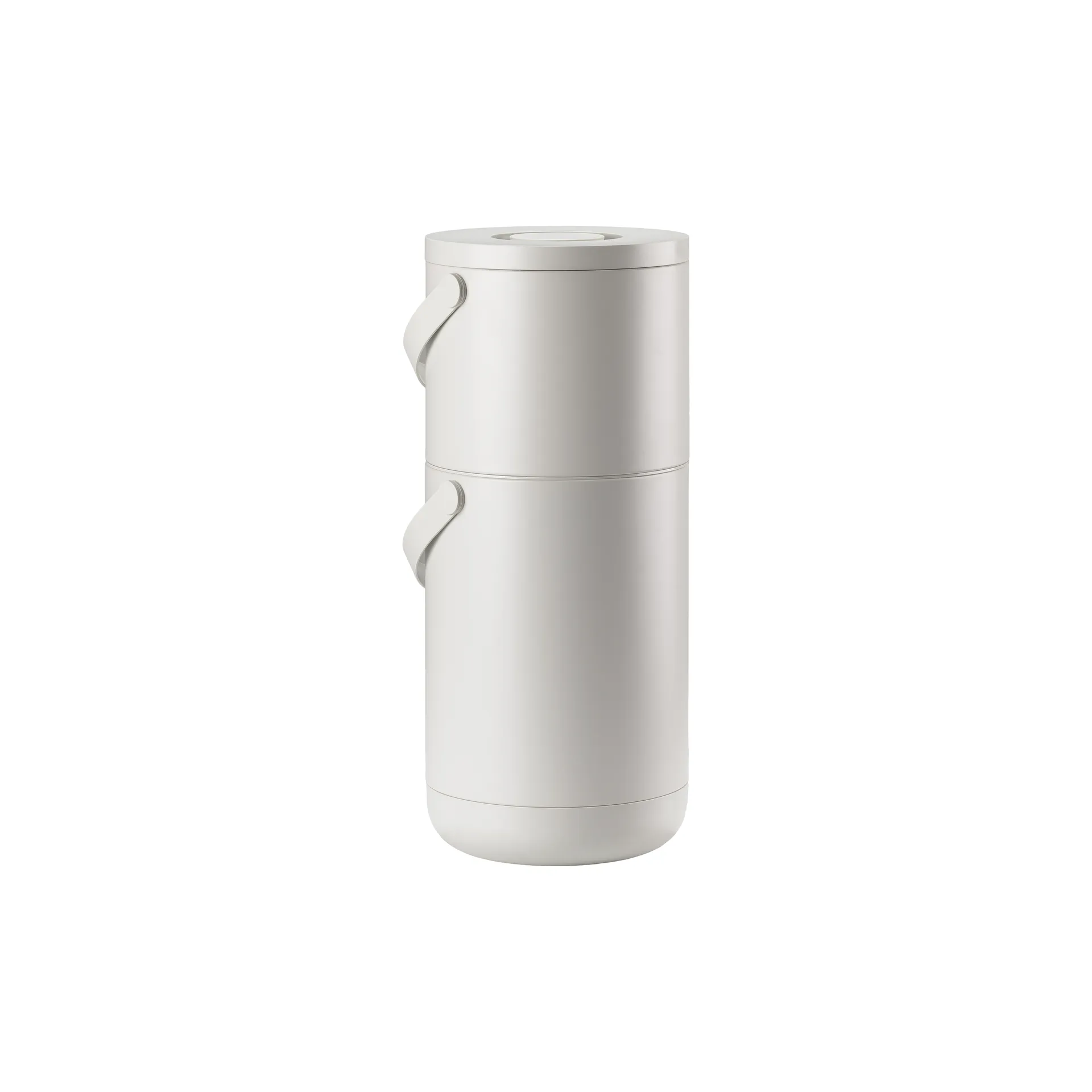 Cirkulær Affaldsspand 22+12 L, Varmgrå Zone Denmark