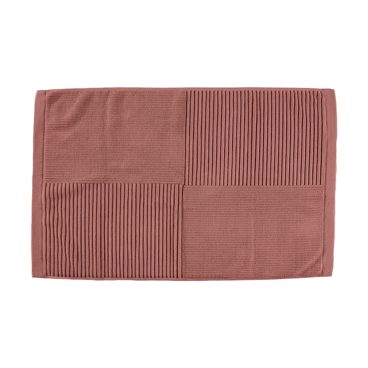 Classic bademåtte 50x80 cm - Peach red - Zone Denmark