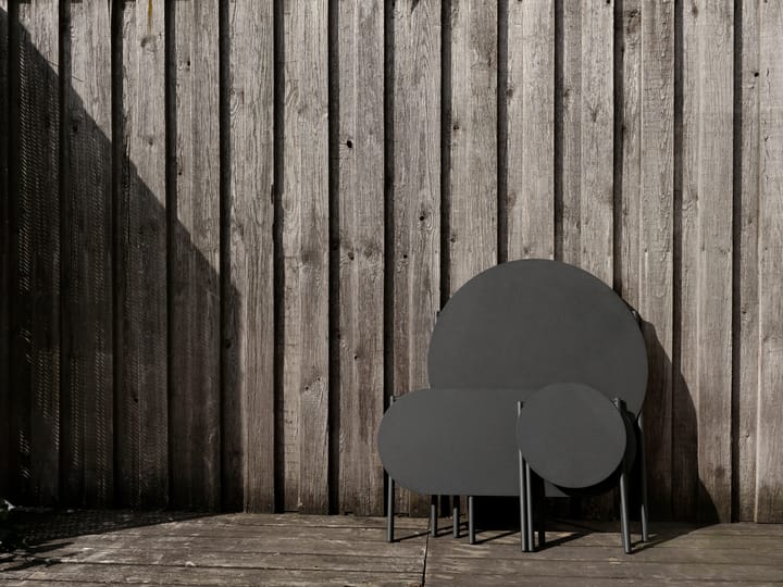 Disc bænk 33x80 cm - Black - Zone Denmark