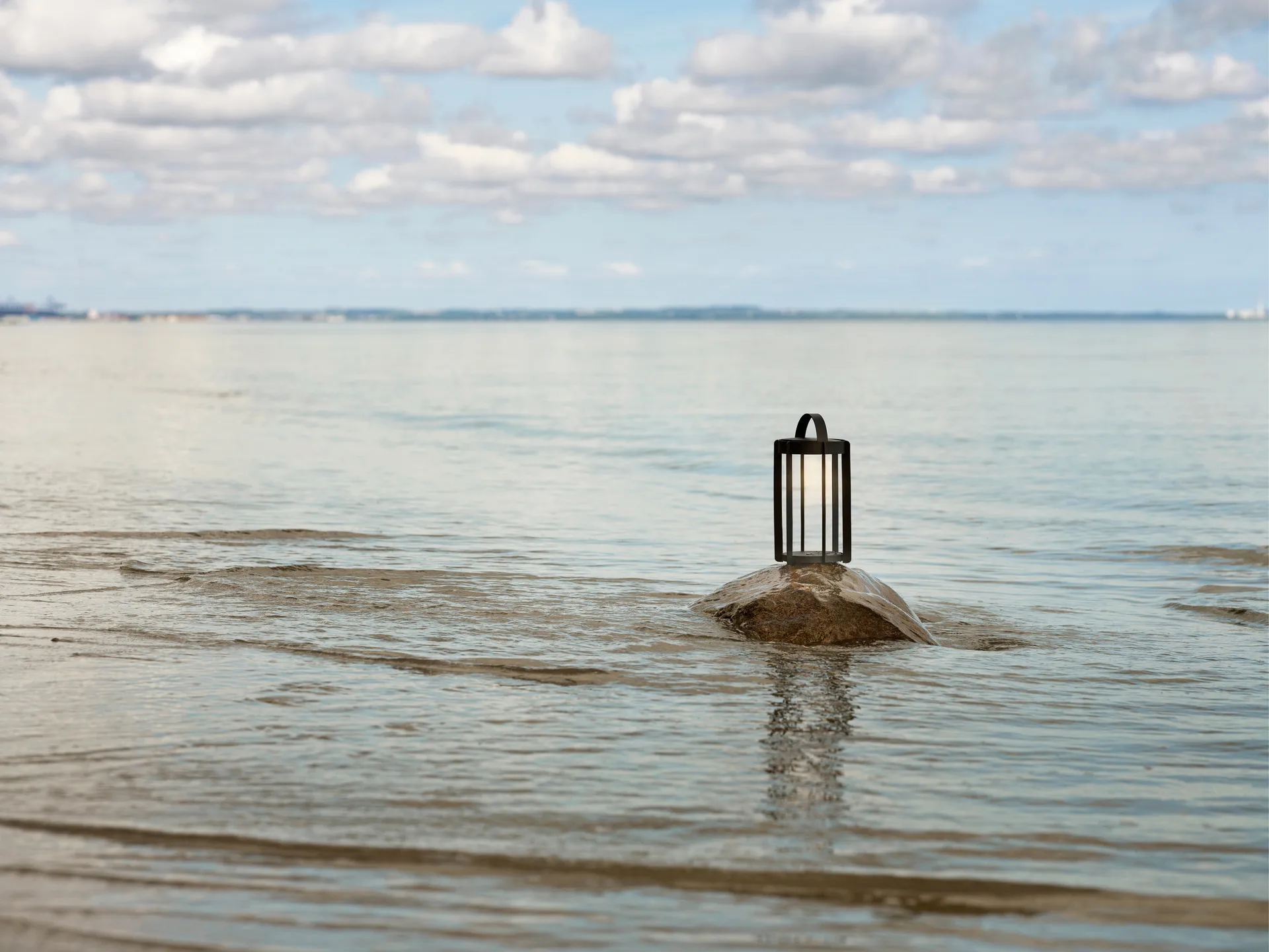 Firefly lanterne bærbar LED-lampe, Black Aluminium Zone Denmark