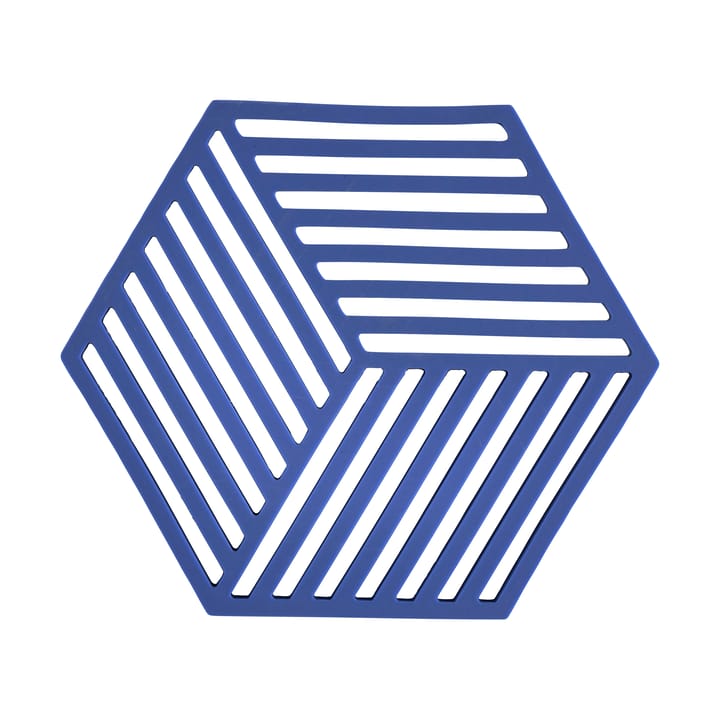 Hexagon bordskåner - Indigo - Zone Denmark