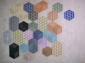 Hexagon bordskåner - Pear - Zone Denmark