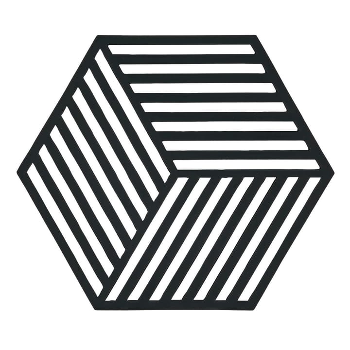 Hexagon bordskåner - sort - Zone Denmark