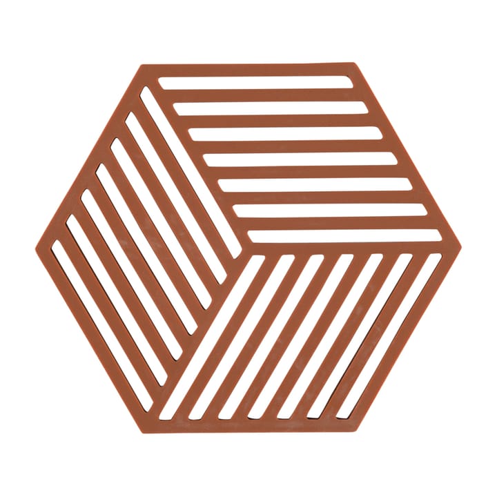 Hexagon bordskåner - Terracotta - Zone Denmark