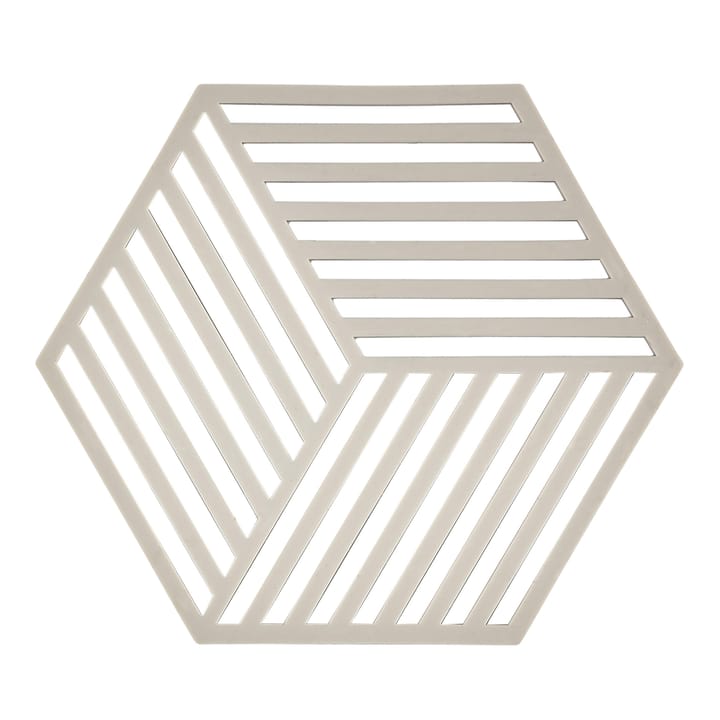 Hexagon bordskåner - varm grå - Zone Denmark