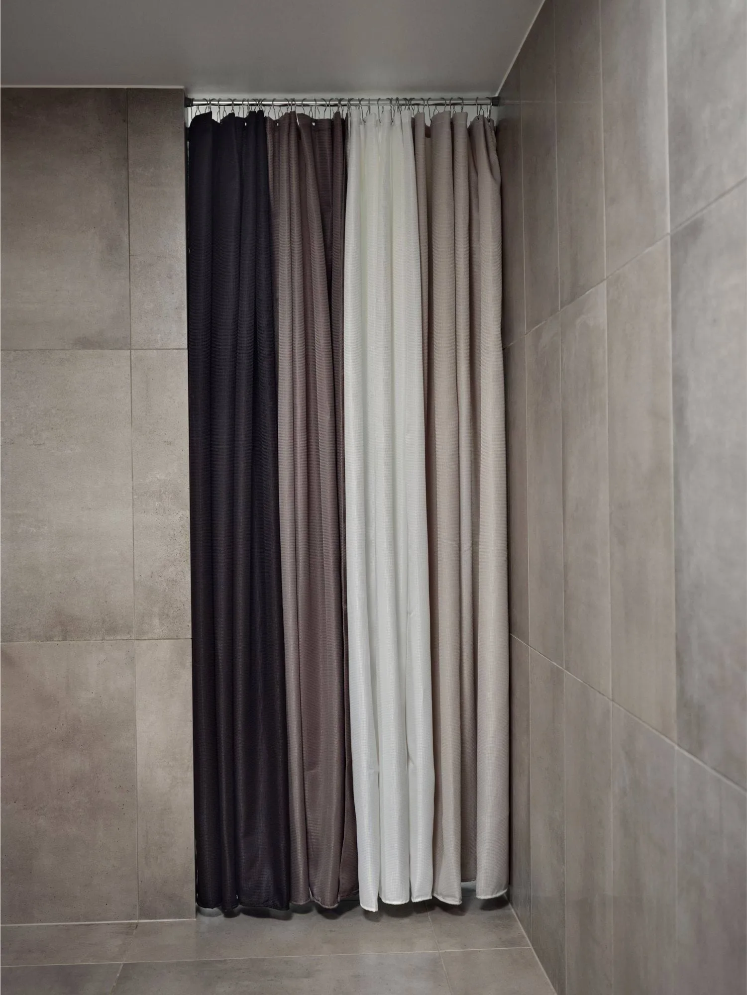 Lux bruseforhæng, White, 180x220 cm Zone Denmark