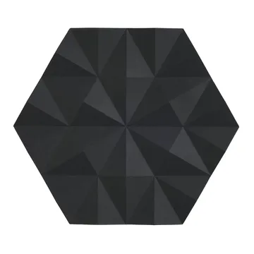 Ori Facet bordskåner 14x16 cm - Black - Zone Denmark