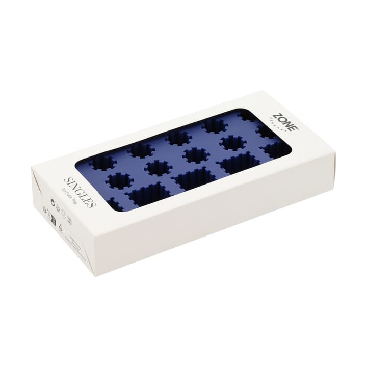 Singles isterningbakke, Indigo Blue Zone Denmark