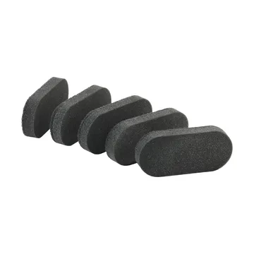 Singles skuresvampe 5-pak - Black - Zone Denmark