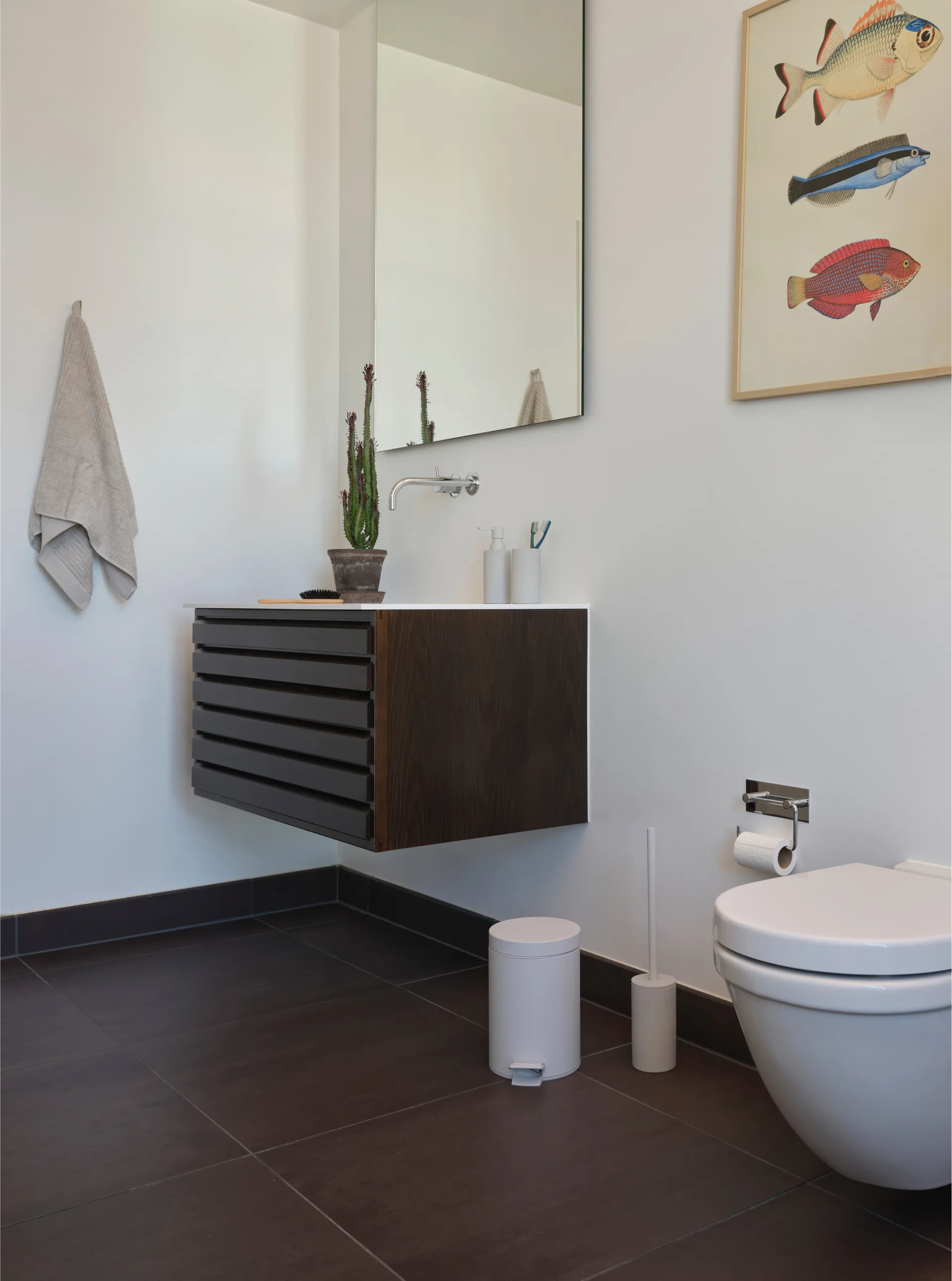 Solo toiletbørste, Soft Grey Zone Denmark