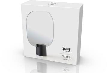 Time bordsspejl 26,5 cm - Black - Zone Denmark