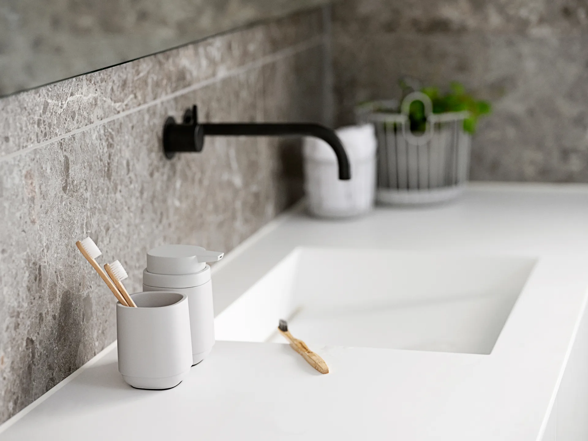 Time tandkrus 9,8 cm, Soft grey Zone Denmark