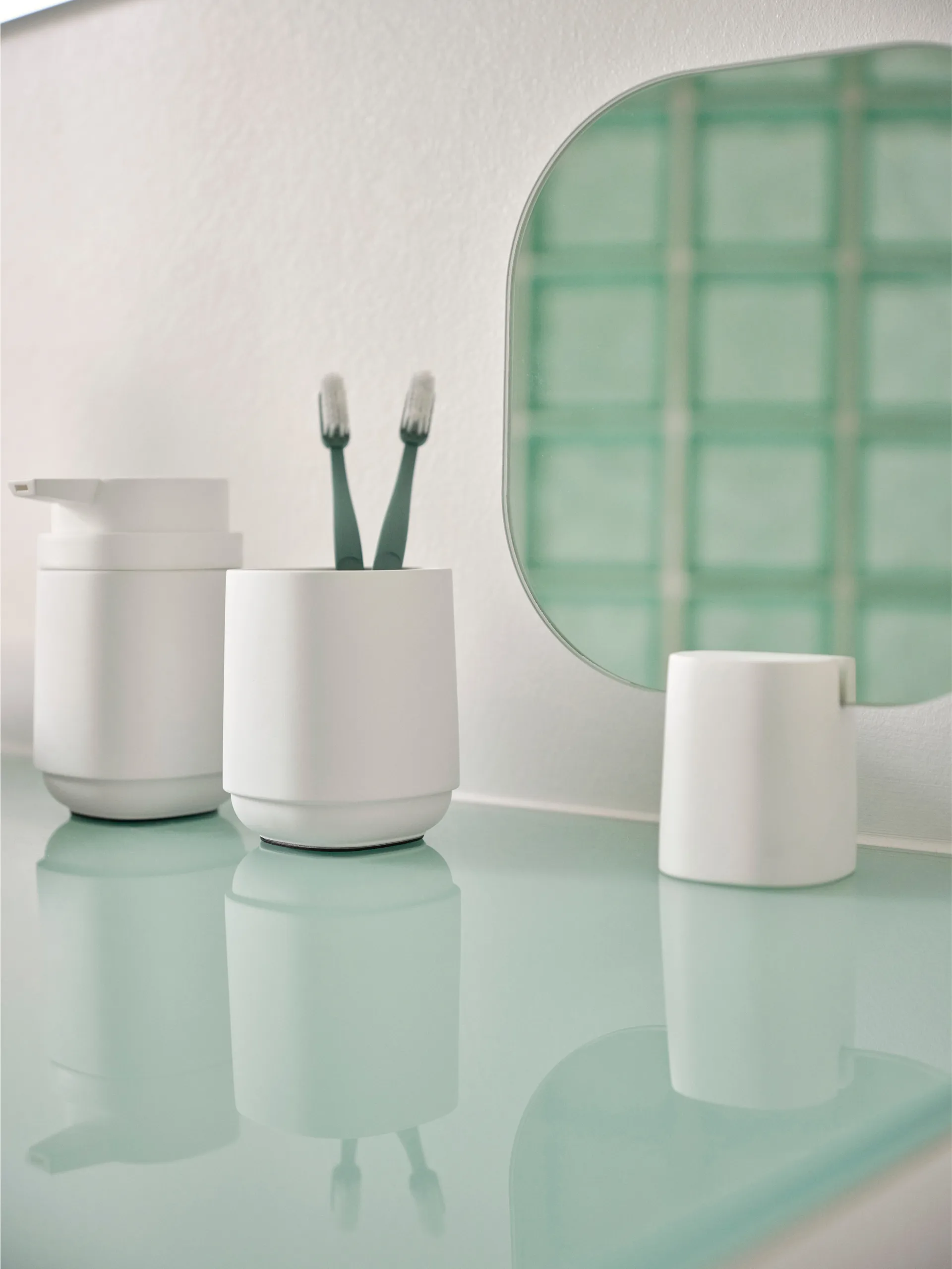 Time tandkrus 9,8 cm, White Zone Denmark