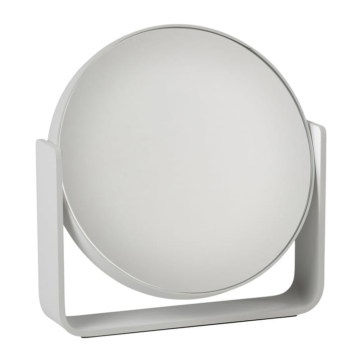 Ume bordspejl med 5x forstørrelse 19x19,5 cm - Soft grey - Zone Denmark