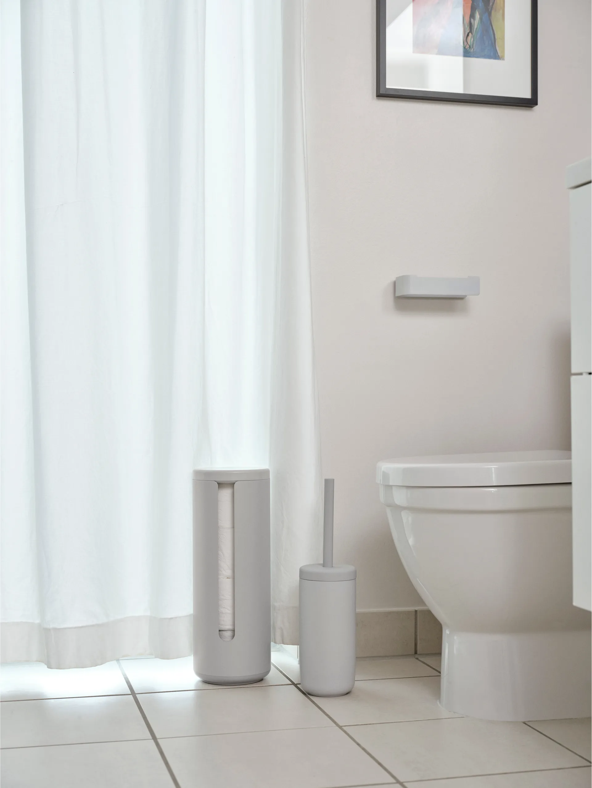 Ume toiletpapirholder, Soft Grey Zone Denmark