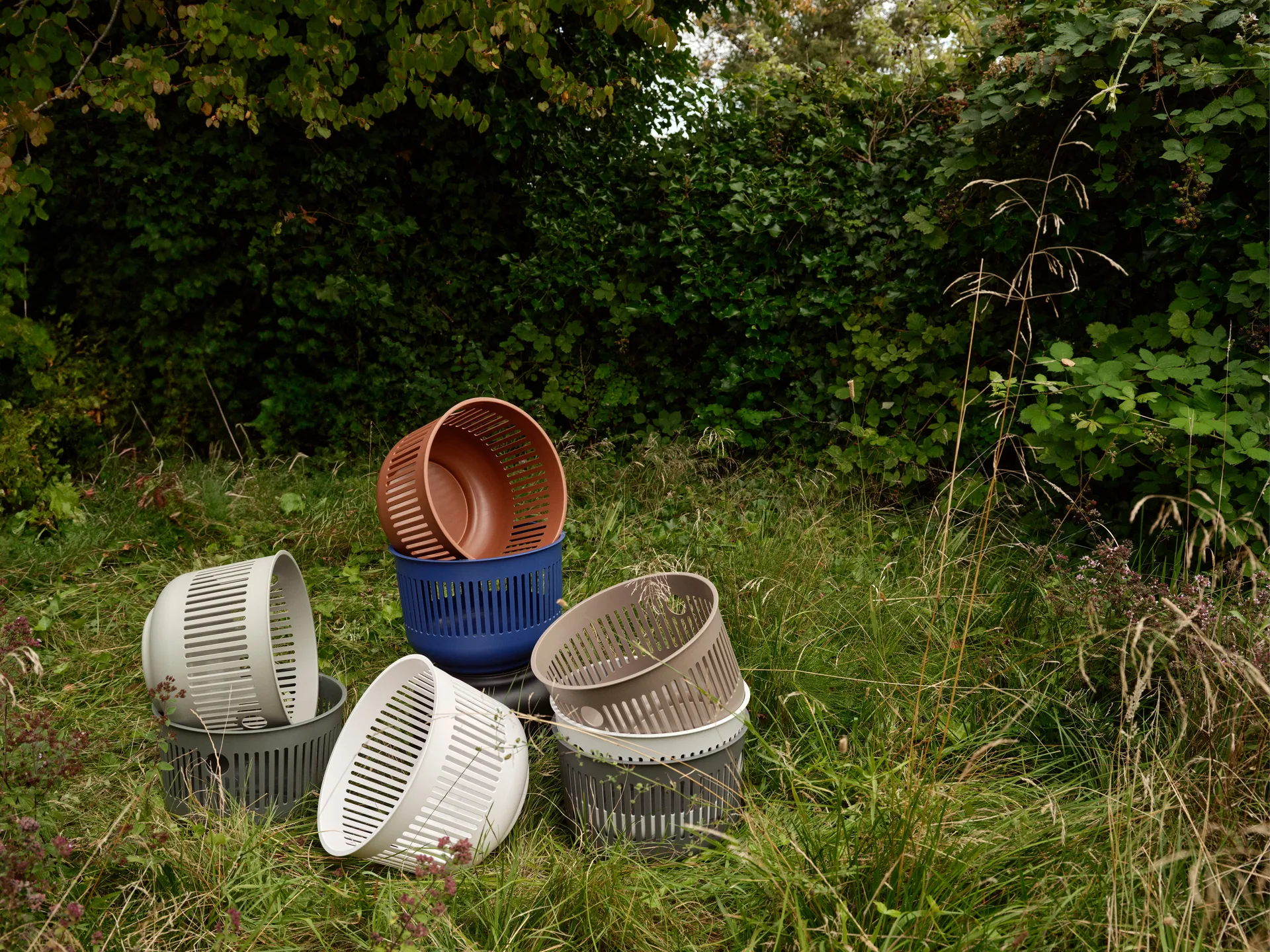 Ume vasketøjskurv Ø40x29 cm, Terracotta Zone Denmark