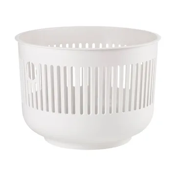 Ume vasketøjskurv Ø40x29 cm - White - Zone Denmark