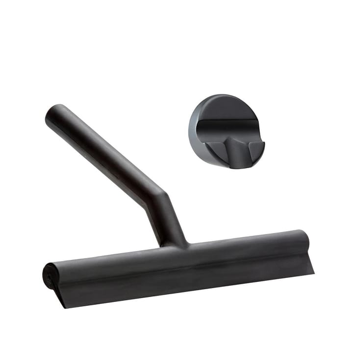 Wiper bruseskraber - black, med holder - Zone Denmark