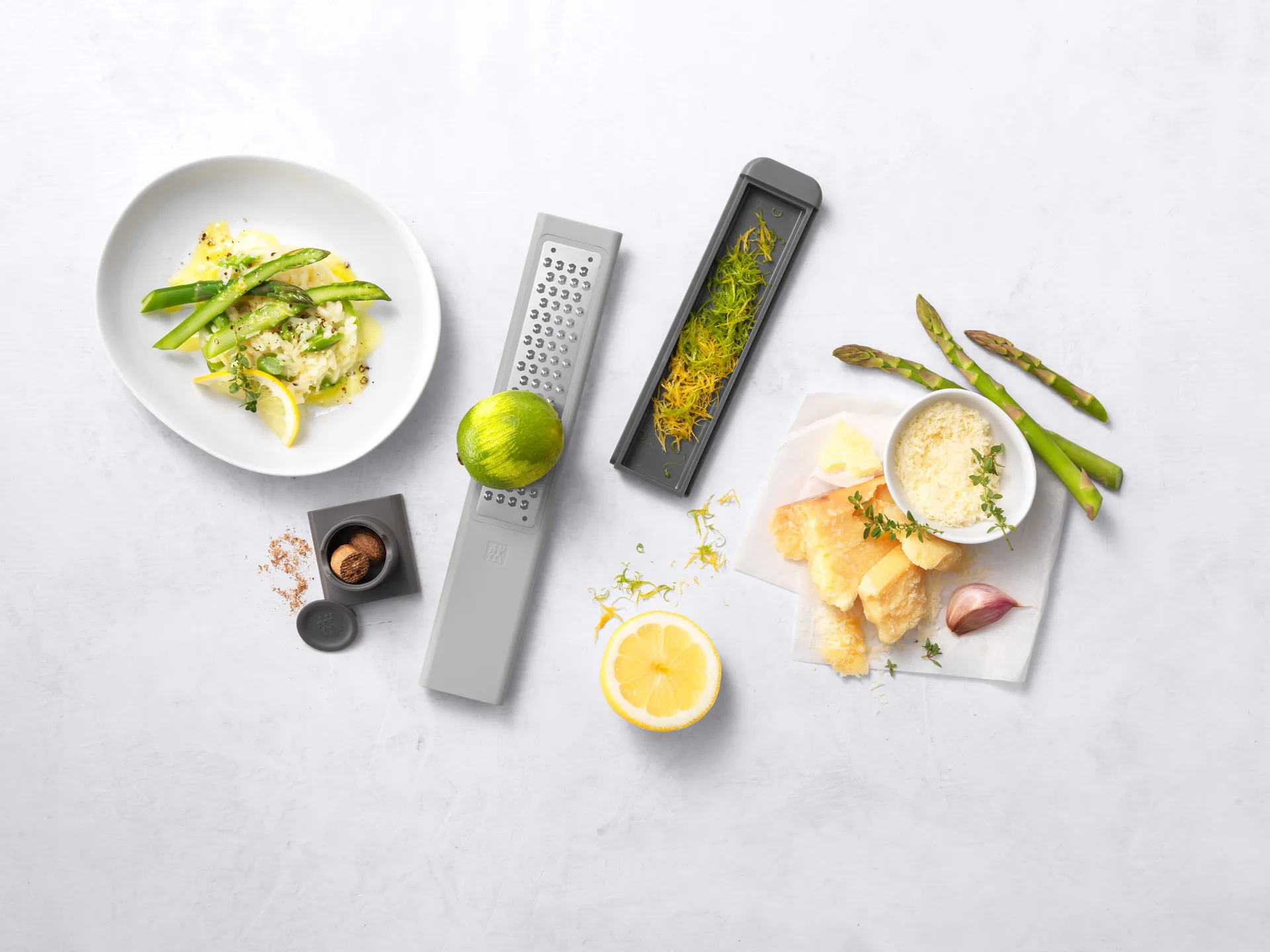 Z-cut rivejern fint, Grå Zwilling