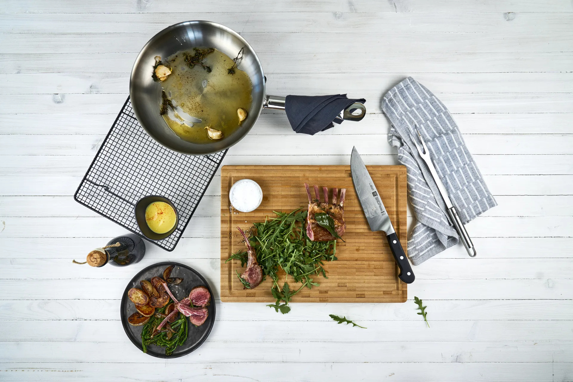 Zwilling bambus skærebræt, Lille Zwilling