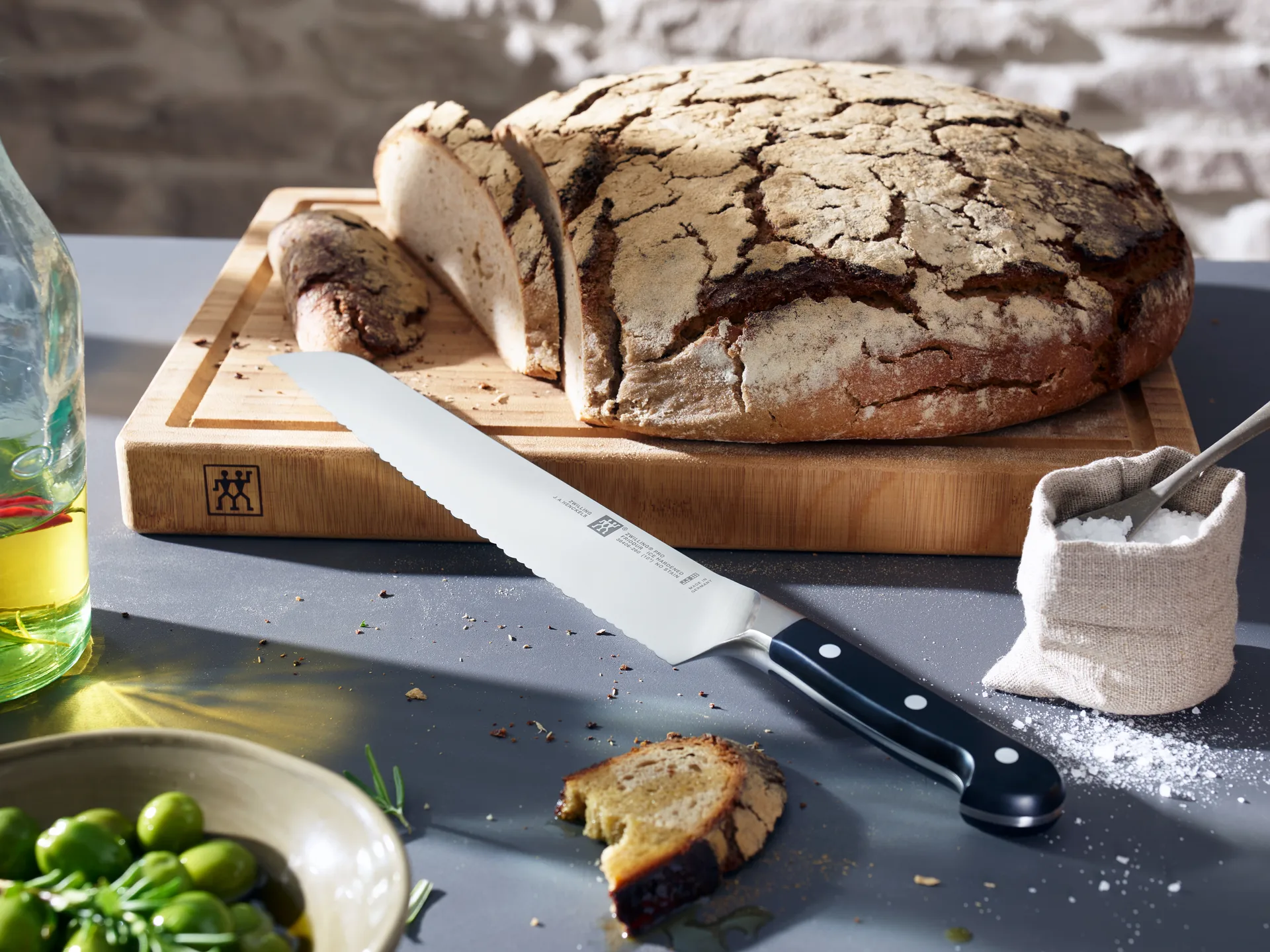 Zwilling bambus skærebræt, Stor Zwilling