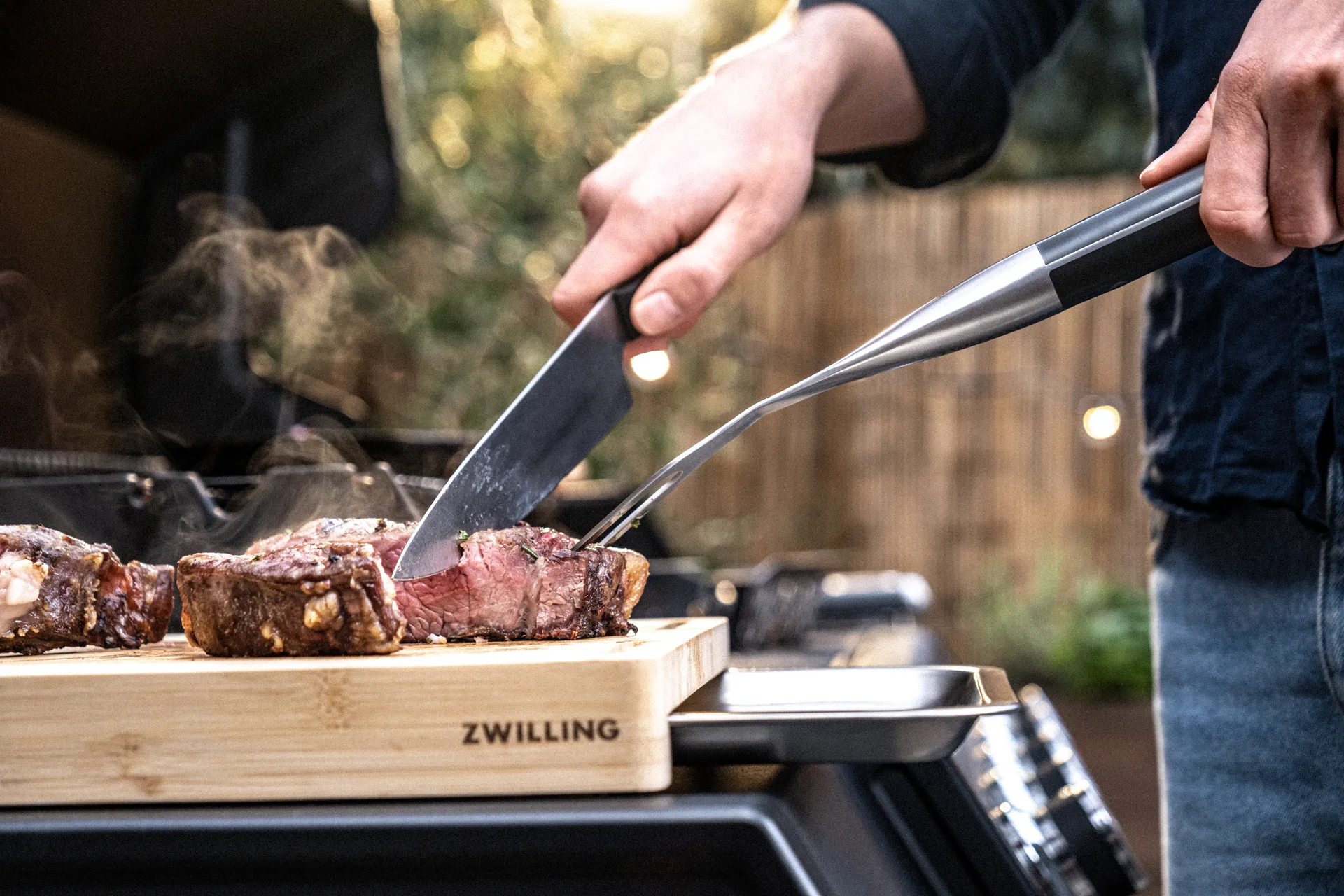 Zwilling BBQ+ kødgaffel 41 cm, Sort-rustfrit stål Zwilling