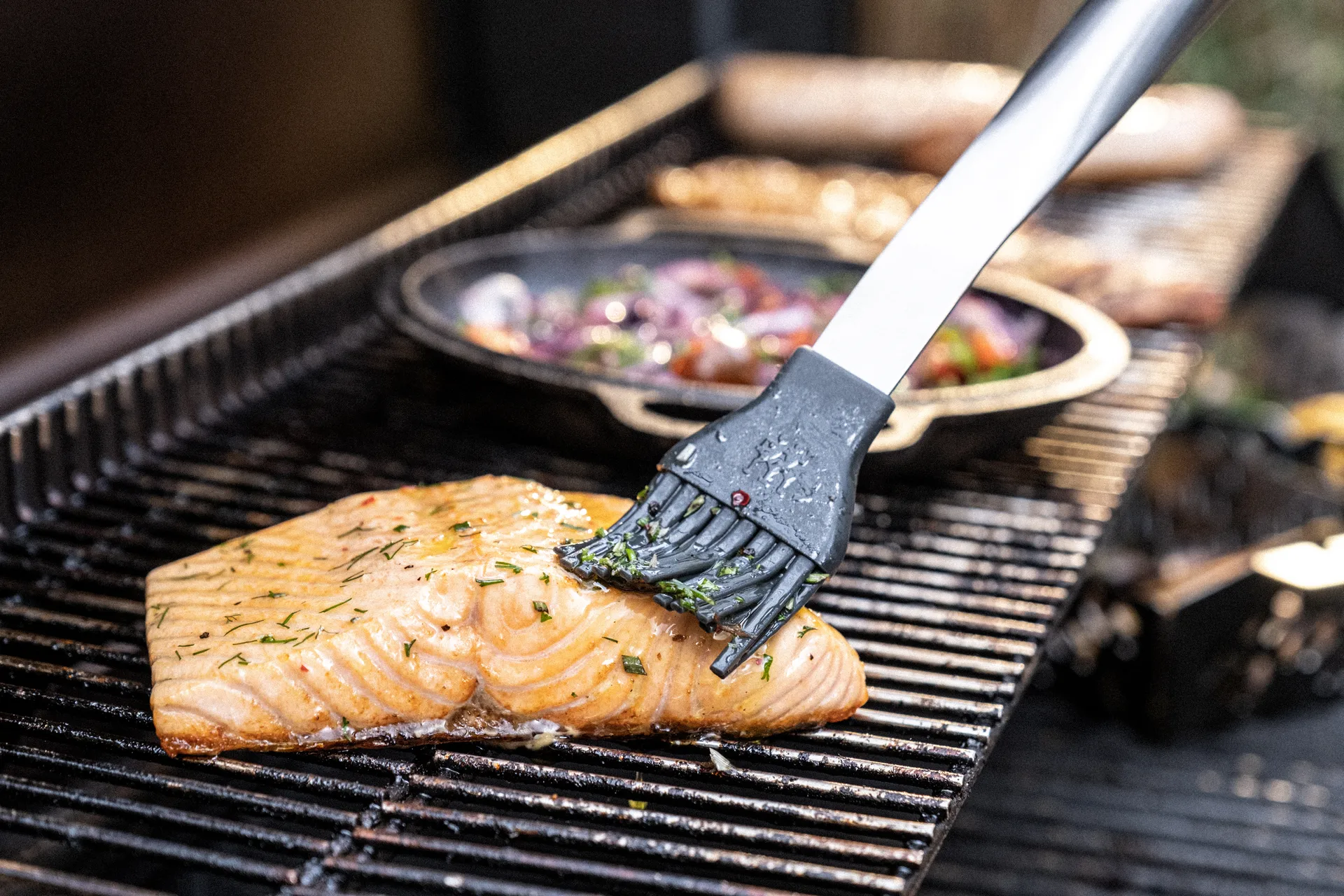 Zwilling BBQ+ silikonepensel 41 cm, Sort-rustfrit stål Zwilling