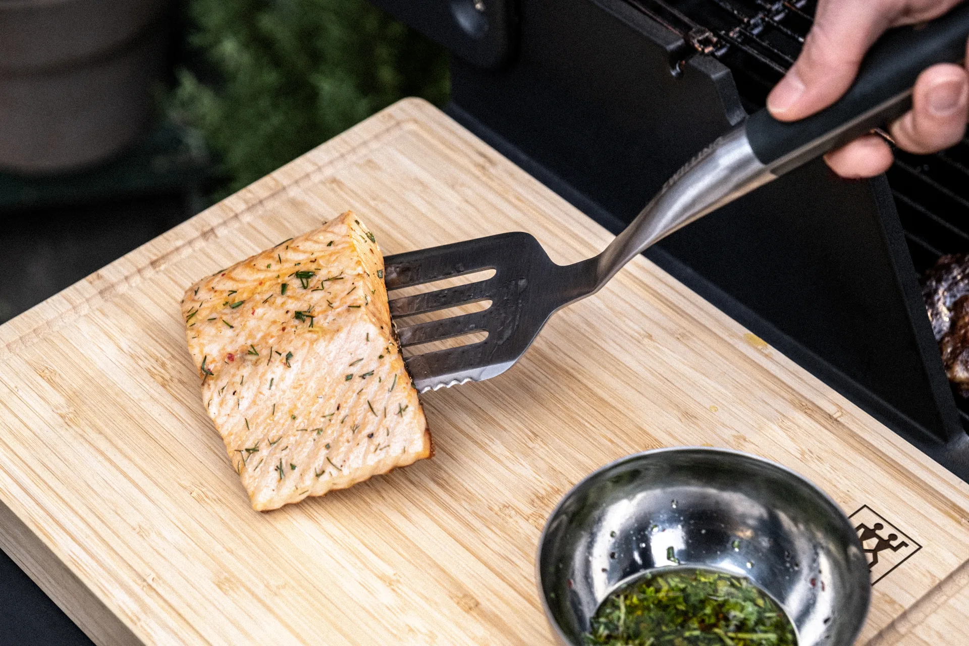 Zwilling BBQ+ stegespade 43 cm, Rustfrit stål Zwilling