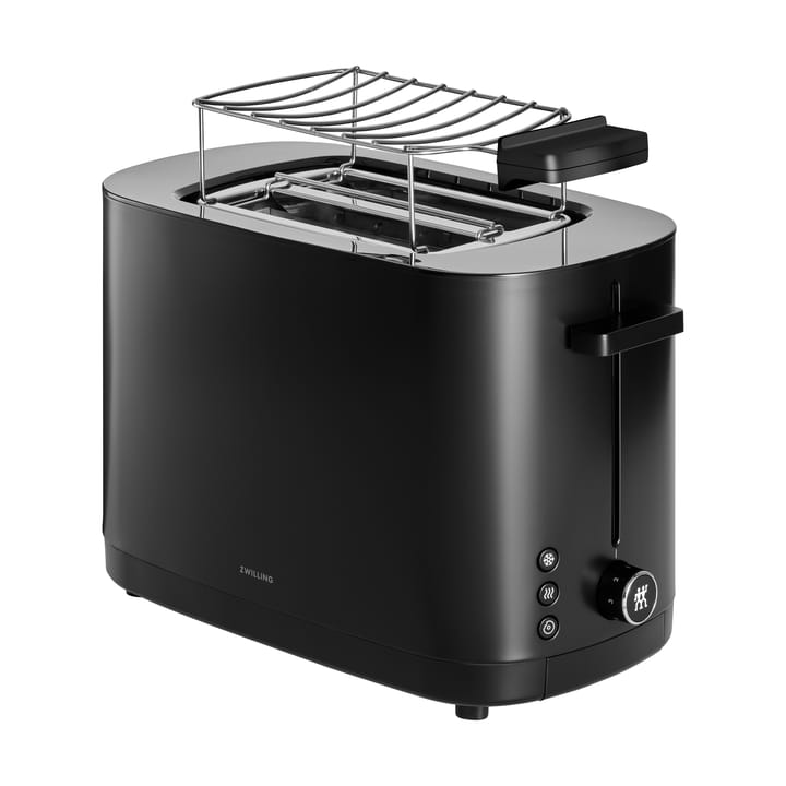 Zwilling brødrister med brødvarmer 2 korte rum - Sort - Zwilling